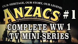 "Anzacs: The War Down Under" (1985) - Episode 1, WW1 Australian Drama