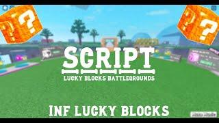 Script - LUCKY BLOCKS Battlegrounds - JJSPLOIT