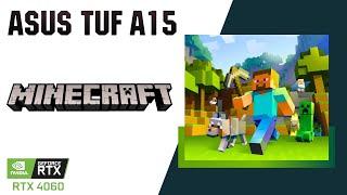 RTX 4060 Laptop | MINECRAFT | RAY TRACING ON VS OFF | ASUS TUF A15