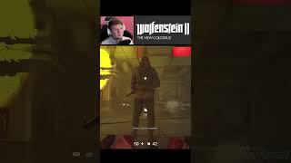‍ Скрытное Убийство на Коляске - 2! || Wolfenstein II: The New Colossus #shorts