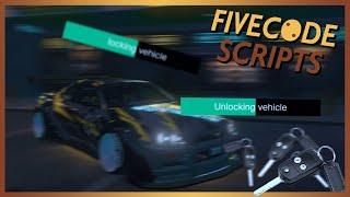 FiveM Script | Advanced Vehicle Key System [ESX/QB] | FIVECODE SCRIPTS