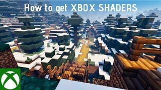 How To Get PBR SHADERS Working On Your XBOX X/S | Minecraft Bedrock Edition | 2024!!