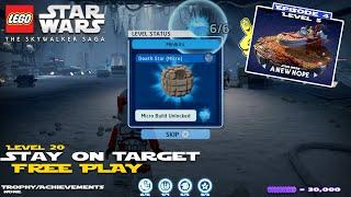 Lego Star Wars The Skywalker Saga: Lvl 20 Stay on Target FREE PLAY - HTG