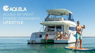 Aquila 42 Yacht | The Perfect Entertainer