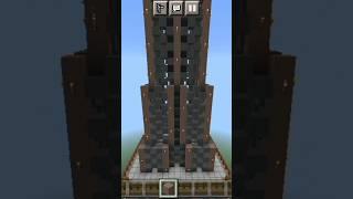 Построил Эйфелеву Башню В Майнкрафте || #shorts #minecraft