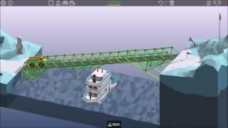 Poly Bridge Snow Drift 3-5 Dump Slope