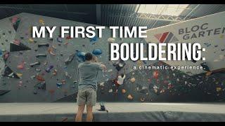 First Time Bouldering: Cinematic Vlog & Honest Review of Rock Climbing Adventure