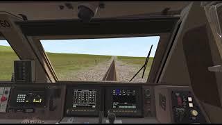 Elkhart & Texas RR - The Elkhart Flyer Powers up Coyote Hill