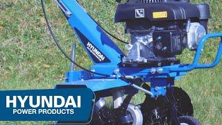 Hyundai HYT150 150cc Petrol Powered Garden Tiller / Rototiller by Hyundai