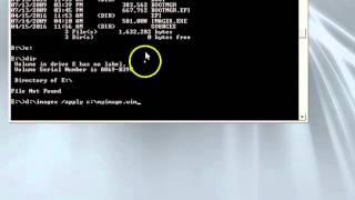 How to Deploy a WIM file using ImageX