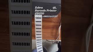 Zebra ZD220 Barcode Printer - #barcodeprinter #zebraprinter #labelprinter in Bangalore