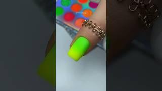 Tutorial sfumatura fluo #unghie #nails #nailart #dualform