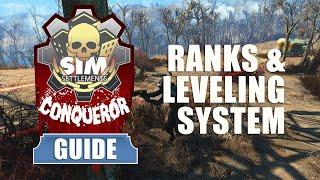 Sim Settlements Conqueror Guides: Soldier Ranks and Leveling Up