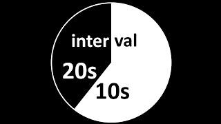 Interval Timer 20 Second / 10 Second Rest