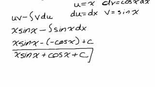 Calc BC - Integration by Parts - Part 1