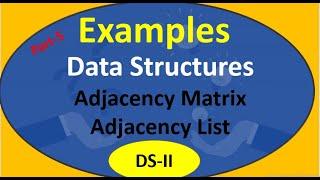 Adjacency Matrix and List in Data Structures and Algorithm| Graph Representation using matrix & list