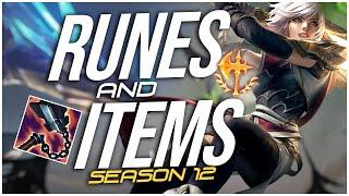 SEASON 12 : Runes & Items for Riven