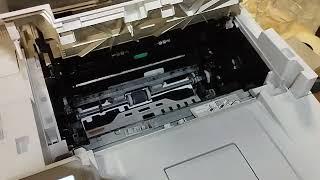 HP Laserjet MFP m227 где искать замятие (jam)