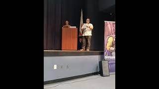 Dominick Pita, 17yrs old Trades Camp Graduation sponsored by Lakeland PD