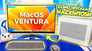 Como INSTALAR o macOS Ventura no HACKINTOSH MINI ITX!