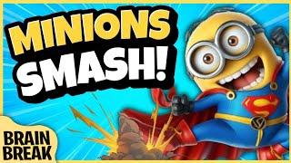 Minions Smash! | Brain Break | Despicable Me 4 | Brain Breaks for Kids | Just Dance | Danny Go