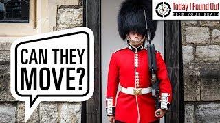 Can the Queen's Guard Really Not React to People While on Duty?