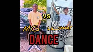 #Lil_smart vs #mgdanart dance competitionlet's see who's with the crazy moves 