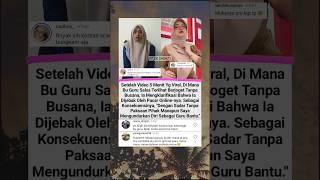 Begini klarifikasi Bu Guru Salsa terkait viral video 5 menit link#short #viralvideo #faktaunik