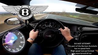 Bentley Mulsanne REVIEW TOP SPEED + on German Autobahn (No Speed Limit)