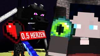 Minecraft mit 0,5 HERZEN durchspielen