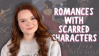 romance books with scarred characters!