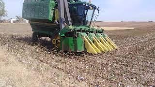 3 10.2020 John Deere 9970 cotton harvest sakkos orestiadas evrou