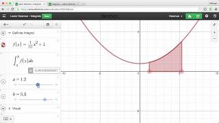 Learn Desmos: Integrals