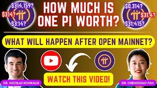 How Much is the Real Value of 1 Pi? #PiPrice  |  What Will Happen After Pi Network's Open Mainnet?