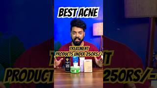 I Spent ₹250 On Affordable Acne Treatments #acnetreatment #acneremoval