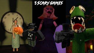 3 Roblox Horror Games with ToxAura. [3 Scary Games]