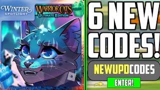 WINTER SPOTLIGHTWARRIOR CATS CODES 2024 - WARRIOR CATS ULTIMATE EDITION CODES - WCUE CODES