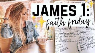 James 1..BIBLE STUDY WITH ME #faithfriday