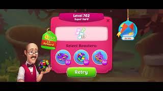 HomeScapes Level 762 Walkthrough || Music Tune Collectable || 1 Moves Left