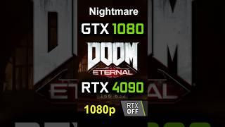 GTX 1080 vs RTX 4090 in DOOM Eternal | 1080p