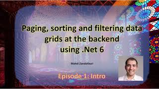 Episode1:Paging, sorting and filtering data grids at the backend using  .Net 6