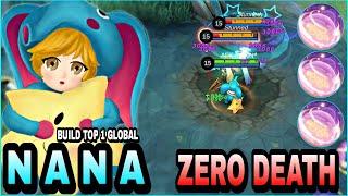 NANA BEST BUILD 2023 - INSANE DAMAGE - TOP 1 GLOBAL NANA ~ MLBB