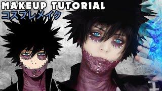  Dabi Cosplay Makeup Tutorial My Hero Academia 