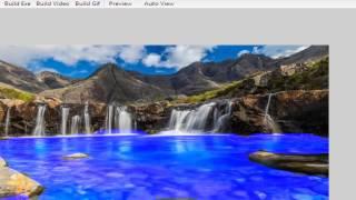 how to create move photo on the program Nature illusion Studio