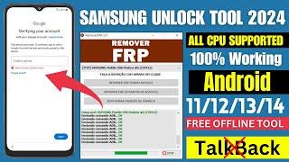 SAMSUNG FRP BYPASS OFFLINE TOOL 2024 |  UNLOCK ANDROID 13/12/11, Enable ADB Fail Fix | 100% Working