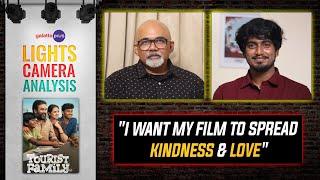 Abishan Jeevinth Interview With Baradwaj Rangan | Tourist Family | Lights Camera Analysis