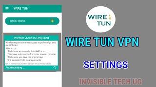 HOW TO SET UP WIRE TUN VPN FOR IMPROVED INTERNET SPEED