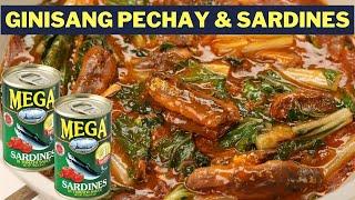 Ginisang Sardinas at Pechay - Murang Ulam Pinoy Recipes