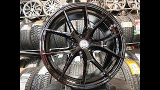 Диск RS HRE P101 Gloss Black 8,5X19 d66,6