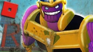 BECOMING THANOS IN ROBLOX - PART 1 | Roblox - Super Hero Tycoon